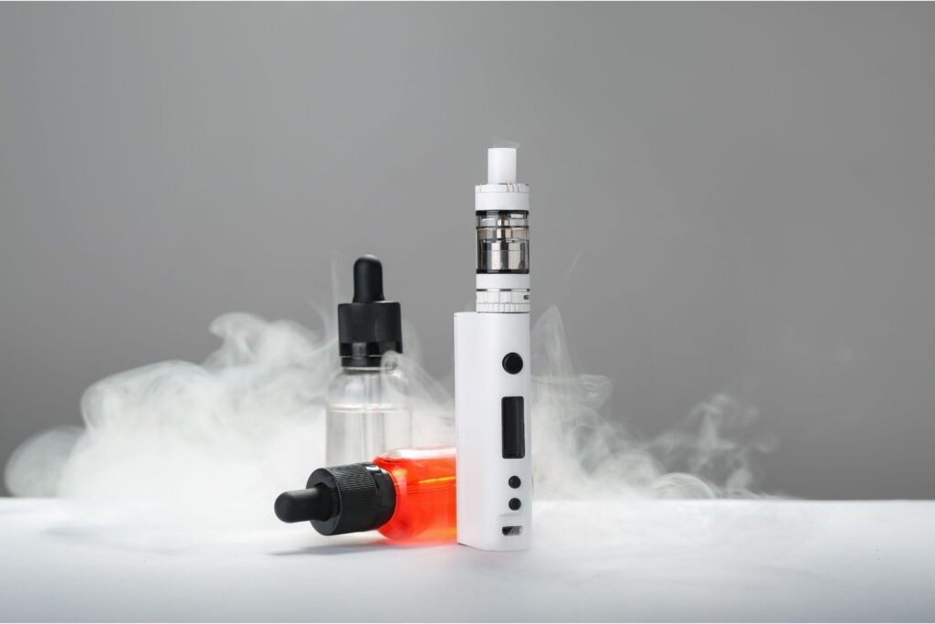 vaping pen and cartridges